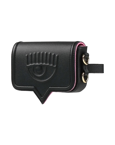 CHIARA FERRAGNI Marsupi Nero 100% Poliestere, Resina poliuretanica