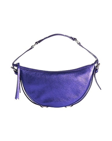 BY FAR Handbag Purple 100% Cow leather
