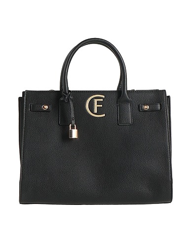 CRISTINAEFFE Handtasche Schwarz 95% Polyurethan, 5% Metallfaser