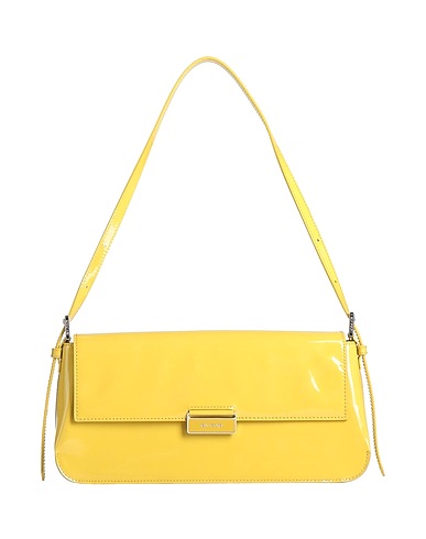 BY FAR Shoulder bag Lime green 100% Cow leather