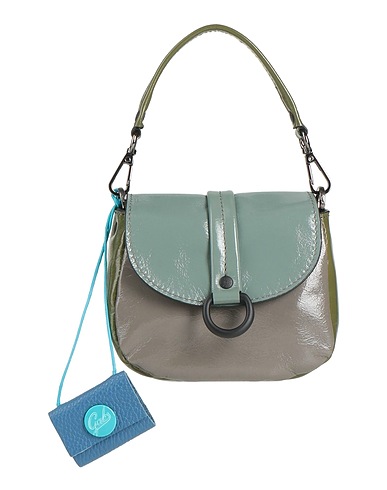 GABS Handbag Grey 100% Calfskin