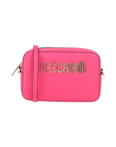 JUST CAVALLI Umhängetasche Fuchsia 100% Polyester, Poliurethan-Harz