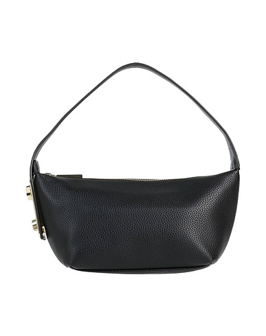 CHIARA FERRAGNI Handbag Black 100% Polyester, Polyurethane resin