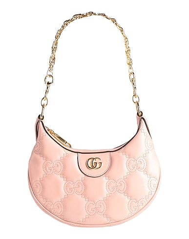 GUCCI ハンドバッグ ピンク 革（なめし加工）