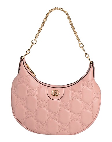 GUCCI Handbag Pink Leather
