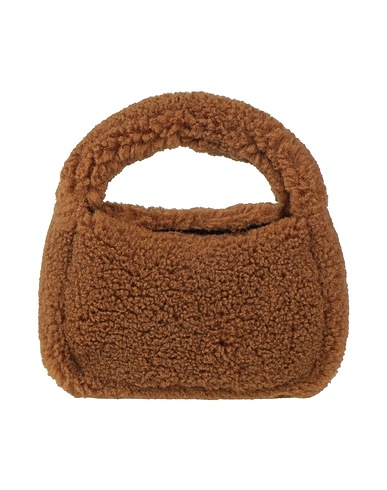 STAND STUDIO Handbag Khaki 100% Polyester, Polyurethane, Viscose