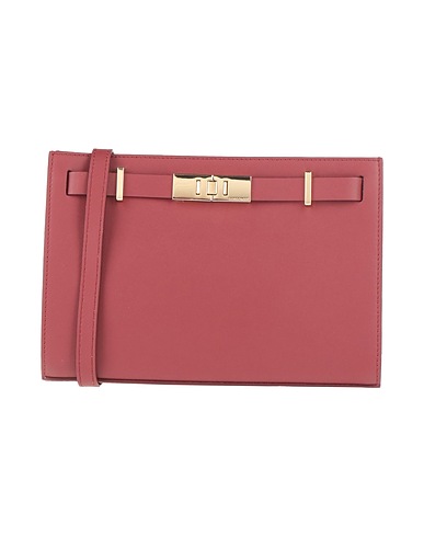 BORBONESE Across-body bag Garnet Leather