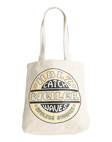 HOLZWEILER Schultertasche Beige 100% Baumwolle