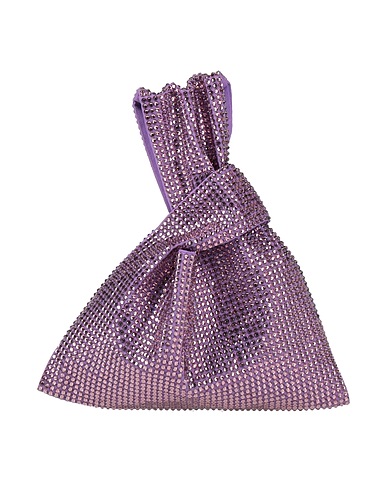 GIUSEPPE DI MORABITO Handtasche Lila 98% Viskose, 2% Elastan