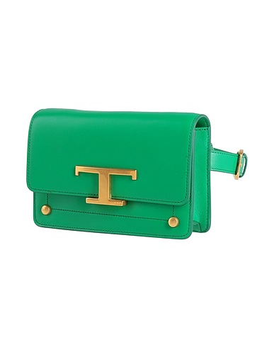 TOD'S Gürteltaschen Grün 100% Kalbsleder