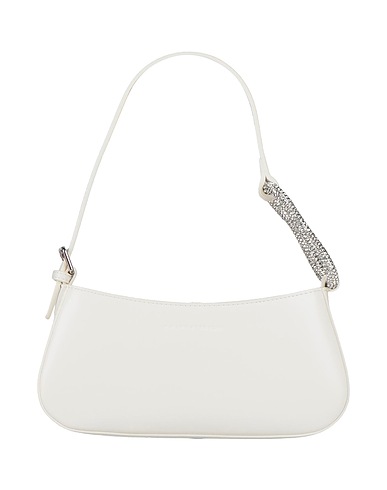 CHIARA FERRAGNI Handbag Cream 100% Polyester, Polyurethane resin