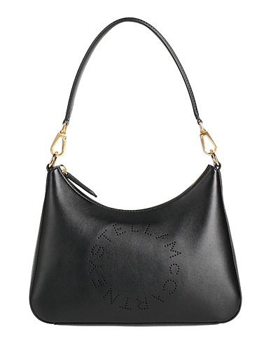 STELLA McCARTNEY Borsa a mano Nero 56% Poliuretano, 44% Poliestere