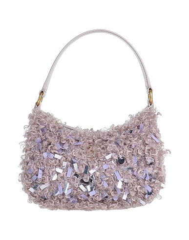 PINKO Handbag Lilac 100% Cow leather, Polyester