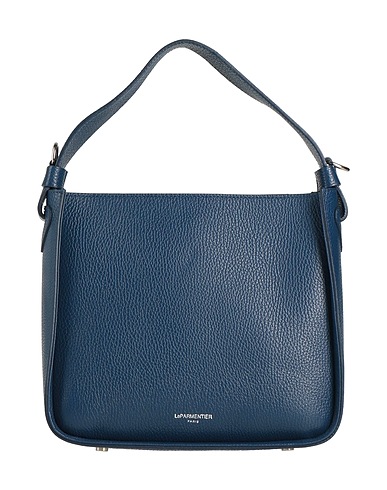 LePARMENTIER Borsa a mano Blu Pelle