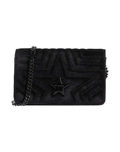 STELLA McCARTNEY Cross-body bags Black 52% Polyester, 48% Cotton, Polyurethane