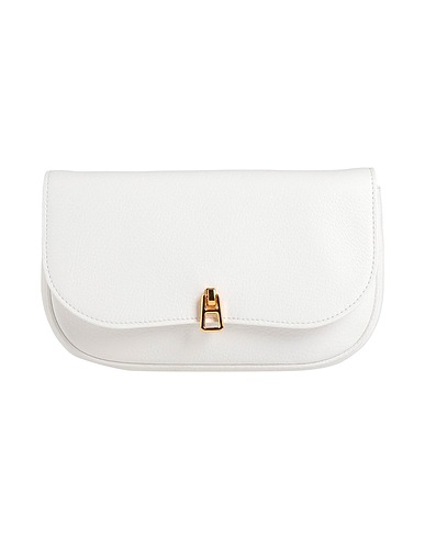 COCCINELLE Handbag White Leather