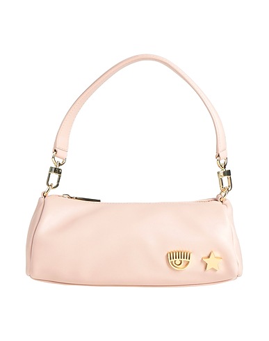 CHIARA FERRAGNI Handbag Light pink 100% Polyester