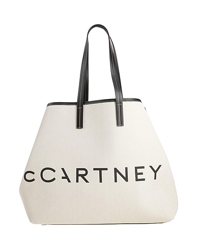 STELLA McCARTNEY Handbag Cream Textile fibres