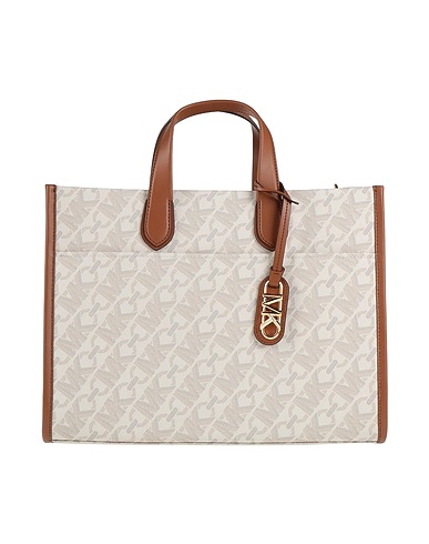 MICHAEL MICHAEL KORS Handbag Ivory 90% PVC - Polyvinyl chloride, 10% Polyester