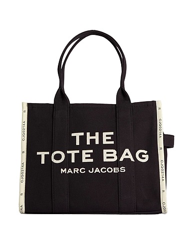 MARC JACOBS Handbag Black Textile fibres, Polypropylene