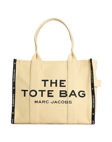 MARC JACOBS Handbag Beige Textile fibres, Polypropylene