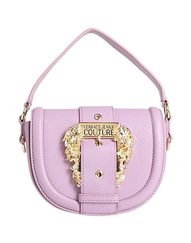 VERSACE JEANS COUTURE Handbag Lilac 100% Polyester, Polyurethane resin
