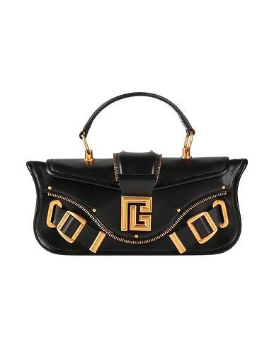 BALMAIN Handbag Black Cow leather