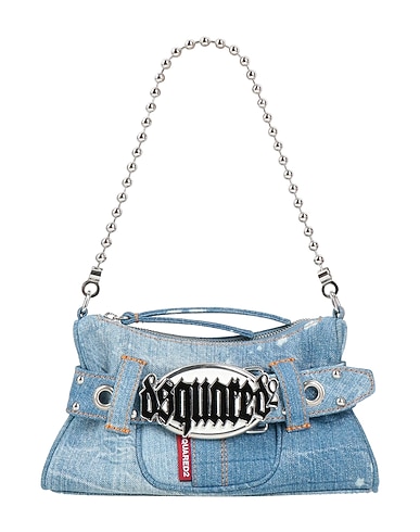 DSQUARED2 Handbag Blue Textile fibers
