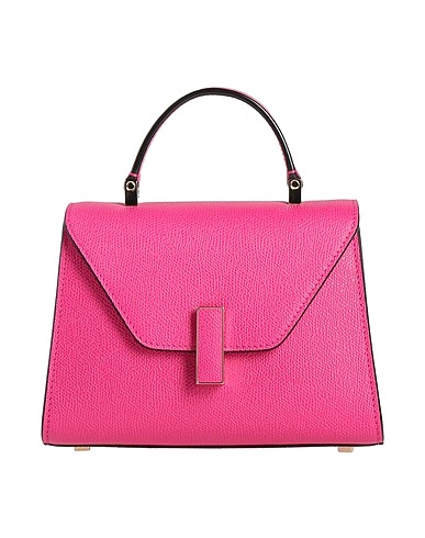 VALEXTRA Handbag Magenta 100% Calfskin