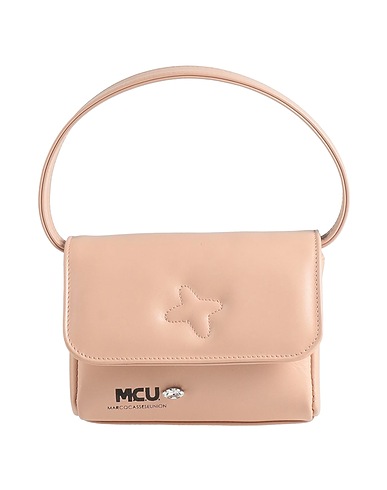M.C.U. MARCO CASSESE UNION Handbag Blush 100% Calfskin, Swarovski® Crystal