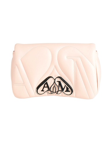 MCQUEEN Cross-body bags Light pink Leather