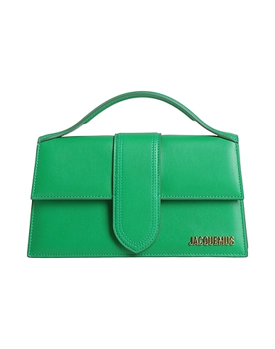 JACQUEMUS Sac à main VERDE 100% Cuir de veau