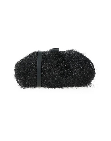 FABIANA FILIPPI Handtasche Schwarz 47% Viskose, 38% Polyamid, 15% Polyamid