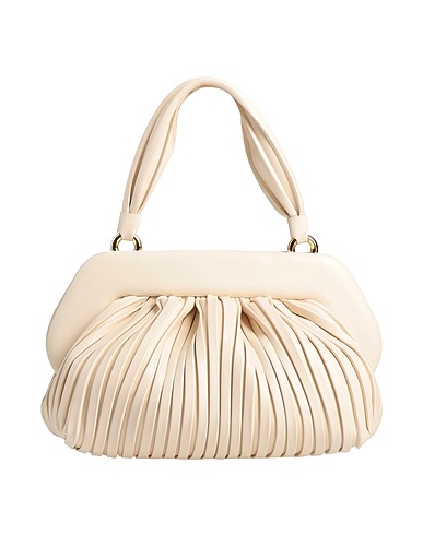THEMOIRÈ Handbag Beige Textile fibres