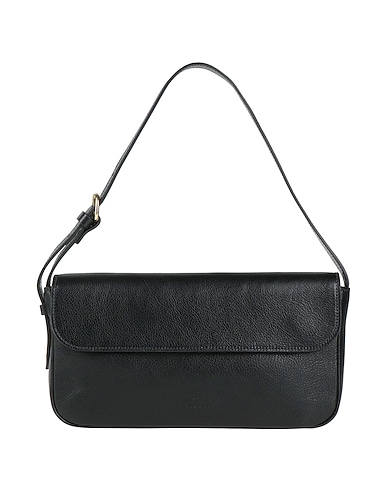 IL BISONTE Handbag Black Leather