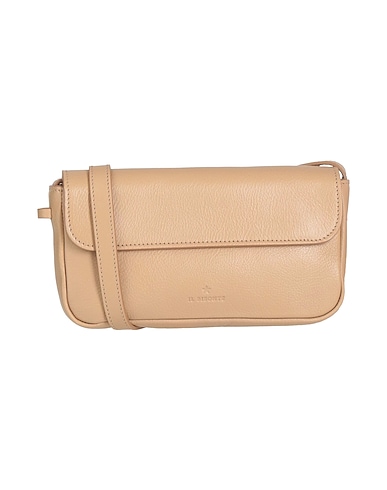 IL BISONTE Across-body bag Sand Leather