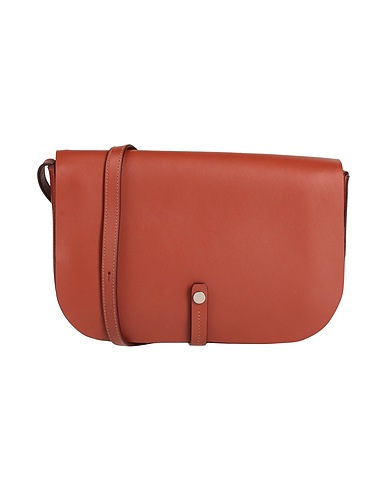 IL BISONTE Across-body bag Tan Leather