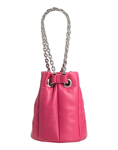 STAND STUDIO Handbag Fuchsia 100% Lambskin