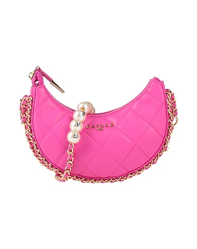 GAëLLE Paris Cross-body bags Fuchsia 100% Polyurethane