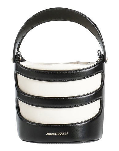 MCQUEEN Handbag Black Leather