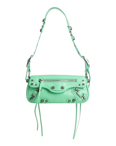 BALENCIAGA 숄더백 라이트 그린 가죽