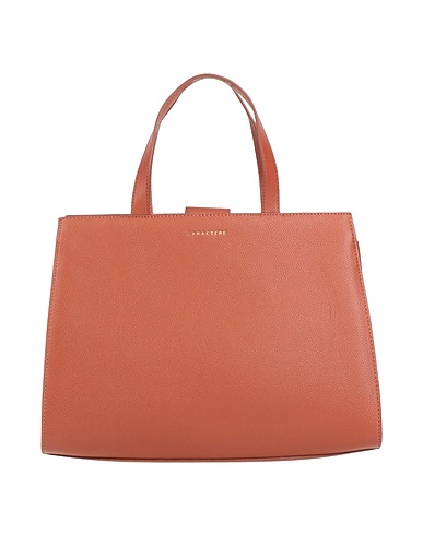 CARACTÈRE Borsa a mano Cuoio Fibre tessili