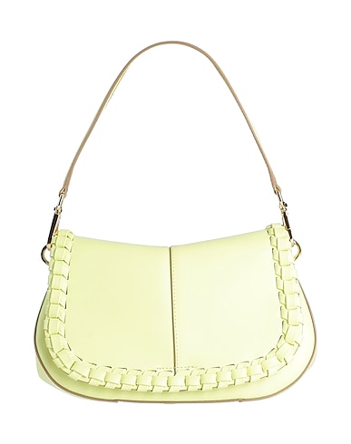 GIANNI CHIARINI Handbag Light green Leather