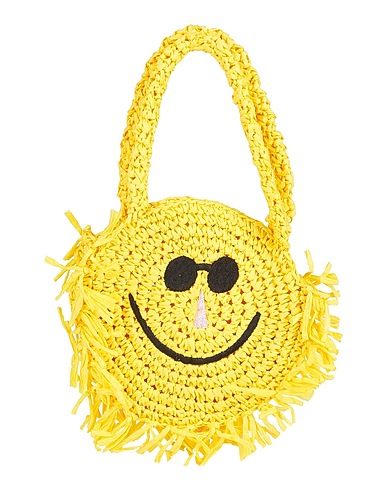 STELLA McCARTNEY KIDS Bags Yellow 100% Paper, Polyester