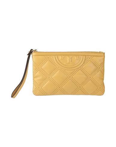 TORY BURCH Handbag Beige Leather