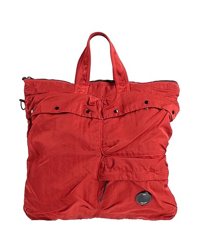 C.P. COMPANY Handbag Brick red 100% Polyamide, Polyester
