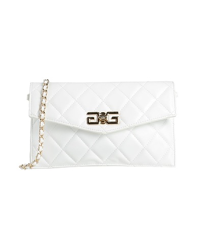 GAëLLE Paris Cross-body bags White 100% Polyurethane