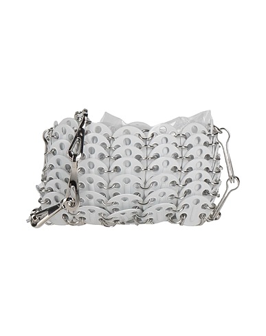 RABANNE Across-body bag White Metal