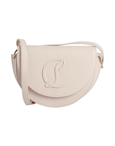 CHRISTIAN LOUBOUTIN Cross-body bags Light pink Calfskin