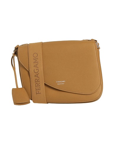FERRAGAMO Cross-body bags Sand Calfskin